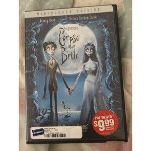 The Corpse Bride Johnny Depp DVD